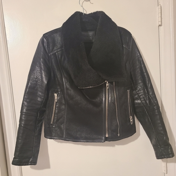 Blank NYC Jackets & Blazers - BlankNYC faux fur lined jacket